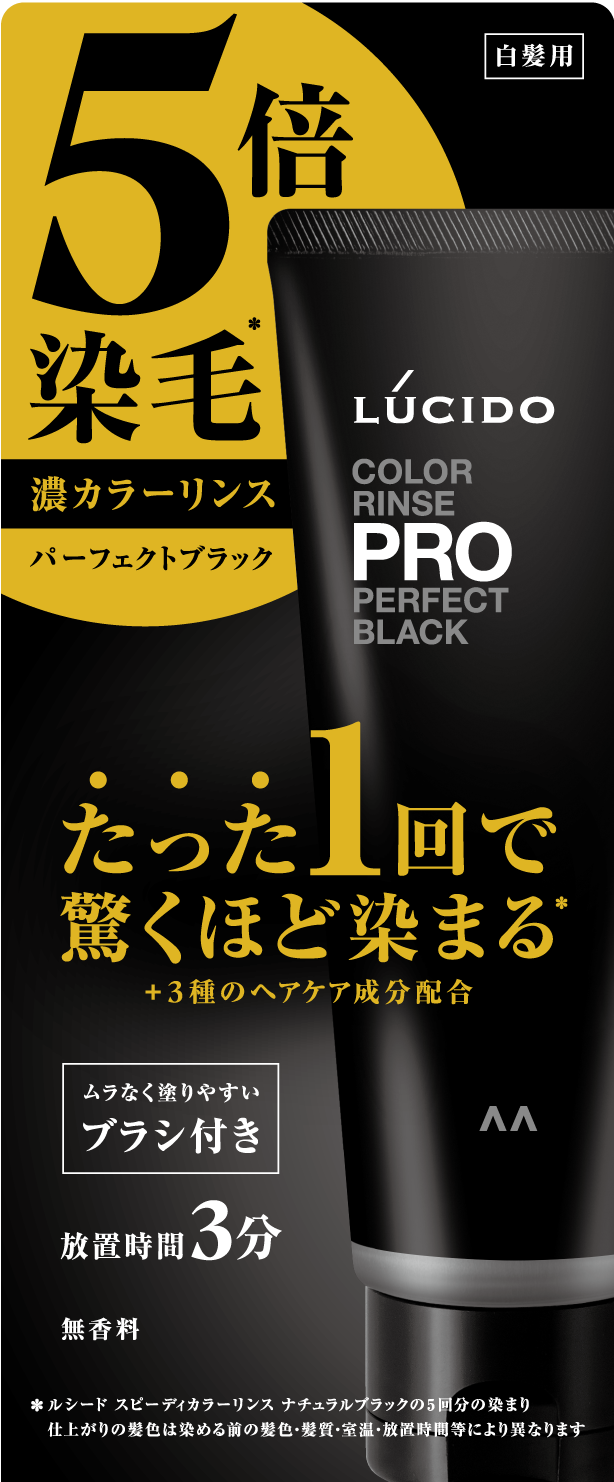 カラーリンスPRO　<br>パーフェクトブラック